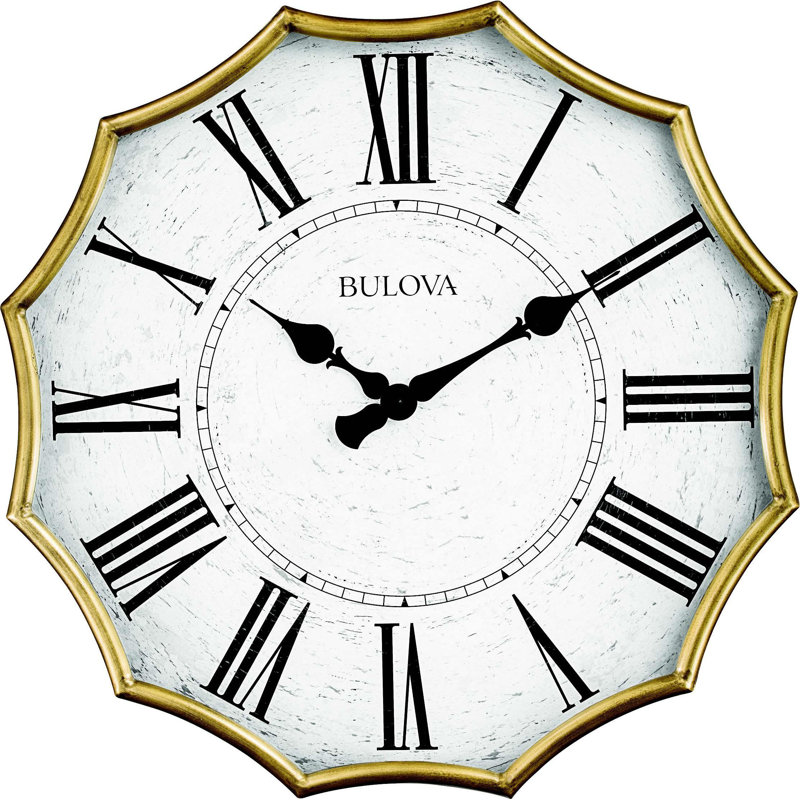 Bulova Oversized Victorian 28.5" Wall Clock